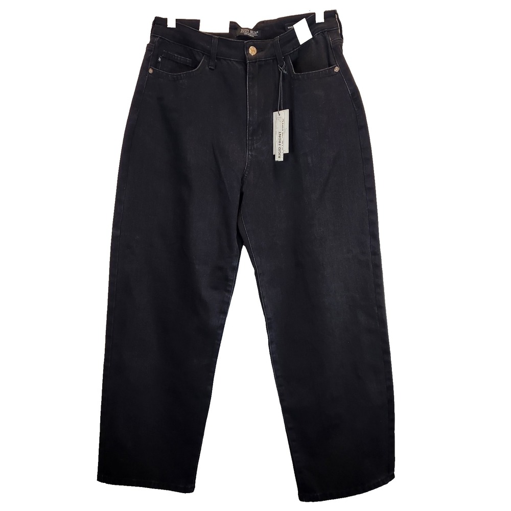 NWT Judy Blue Marlow Arc Rigid Magic Black Women`s Jeans JB881015 Size 11/30
